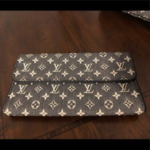 Louis Vuitton monogram mini Lin Idylle long wallet